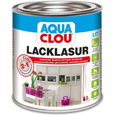 Aqua Combi-Clou Lack-Lasur Weiß 375 ml Aqua Combi-Clou Lack-Lasur Weiß 375 ml