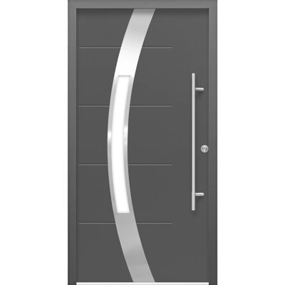 Splendoor Thermospace Haustür Thermospace Prag Prime 100 cm x 210 cm Anthrazit Anschlag R Splendoor Thermospace Haustür Thermospace Prag Prime 100 cm x 210 cm Anthrazit Anschlag R