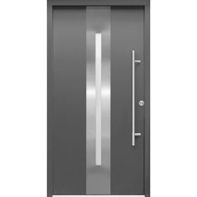 Splendoor Thermospace Haustür Thermospace Dublin Prime 110 cm x 210 cm Anthrazit Anschlag R Splendoor Thermospace Haustür Thermospace Dublin Prime 110 cm x 210 cm Anthrazit Anschlag R