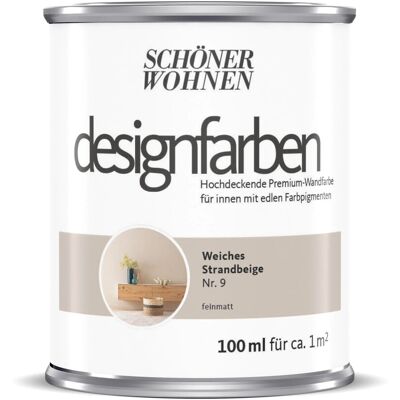 Schöner Wohnen Designfarben Weiches Strandbeige 100 ml Schöner Wohnen Designfarben Weiches Strandbeige 100 ml