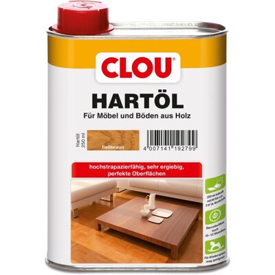 Clou Hartöl Hellbraun 250 ml Clou Hartöl Hellbraun 250 ml