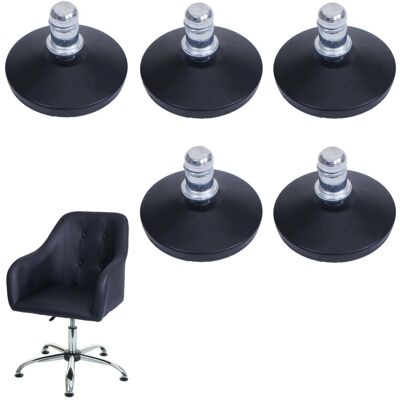 MCW 5er-Set Bodengleiter K73 Fußgleiter 11mm Schwarz MCW 5er-Set Bodengleiter K73 Fußgleiter 11mm Schwarz