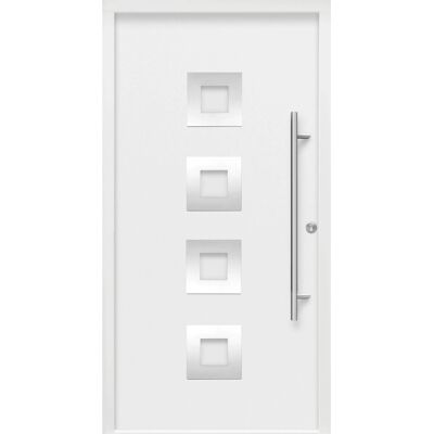 Splendoor Thermospace Haustür Thermospace Wien Prime 110 cm x 210 cm Weiß Anschlag R Splendoor Thermospace Haustür Thermospace Wien Prime 110 cm x 210 cm Weiß Anschlag R