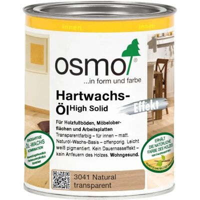 Osmo Hartwachs-Öl Effekt Natural 750 ml Osmo Hartwachs-Öl Effekt Natural 750 ml