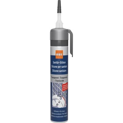 OBI Sanitär-Silikon Transparent 100 ml OBI Sanitär-Silikon Transparent 100 ml