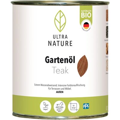 Ultra Nature BIO Gartenöl Teak 0,75 l Ultra Nature BIO Gartenöl Teak 0,75 l