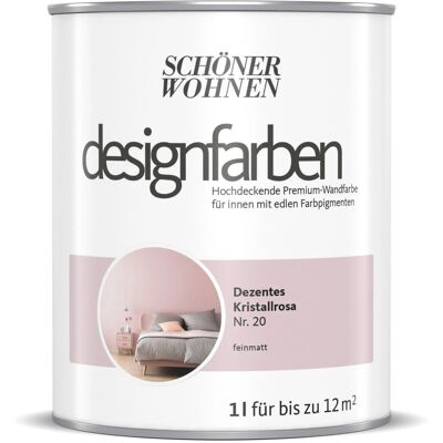 Schöner Wohnen Designfarben Dezentes Kristallrosa 1 l Schöner Wohnen Designfarben Dezentes Kristallrosa 1 l