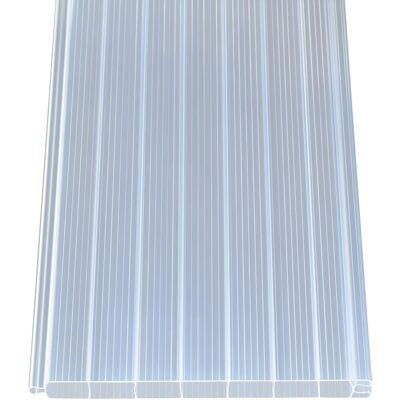 Gutta PVC Hohlkammerpaneele 1,6 cm Transparent 300 cm x 20 cm Gutta PVC Hohlkammerpaneele 1,6 cm Transparent 300 cm x 20 cm