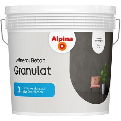Alpina Granulat Mineral Beton Schiefergrau 6 kg Alpina Granulat Mineral Beton Schiefergrau 6 kg