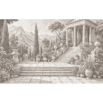 Komar Vliestapete Trompe l'oeil 400 cm x 250 cm Komar Vliestapete Trompe l'oeil 400 cm x 250 cm