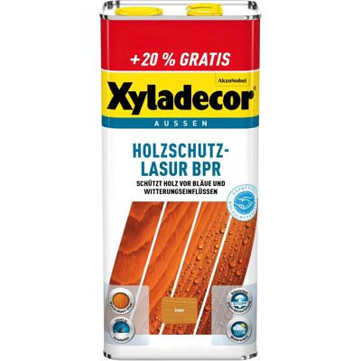 Xyladecor Holzschutz-Lasur BPR Zeder 6 l Xyladecor Holzschutz-Lasur BPR Zeder 6 l