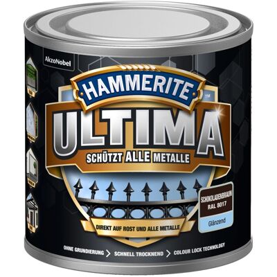 Hammerite Ultima Premium Metall-Schutzlack glänzend Schokoladenbraun 250 ml Hammerite Ultima Premium Metall-Schutzlack glänzend Schokoladenbraun 250 ml
