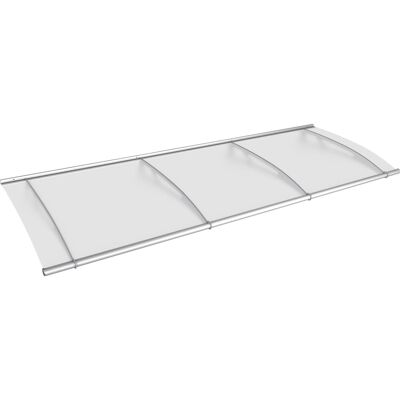 Guttavordach PT/L 270x95 cm - Aluminium, Weiß - Eingangsüberdachung Guttavordach PT/L 270x95 cm - Aluminium, Weiß - Eingangsüberdachung