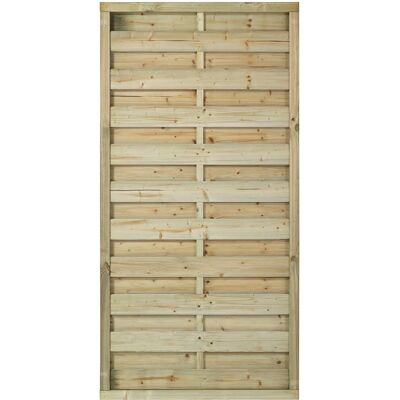 Plus Holz Sichtschutzzaun Bergen Nadelholz druckimprägniert 90 cm x 180 cm Plus Holz Sichtschutzzaun Bergen Nadelholz druckimprägniert 90 cm x 180 cm