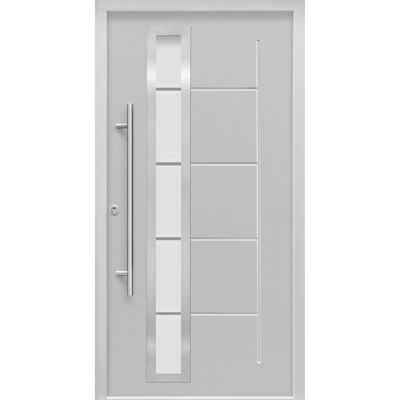 Splendoor Thermospace Sicherheits-Haustür ThermoSpace Prime Paris RC2 Grau 100 x 210 cm Anschlag L Splendoor Thermospace Sicherheits-Haustür ThermoSpace Prime Paris RC2 Grau 100 x 210 cm Anschlag L