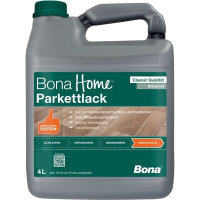 Bona Home Parkettlack Classic glänzend 4 l Bona Home Parkettlack Classic glänzend 4 l