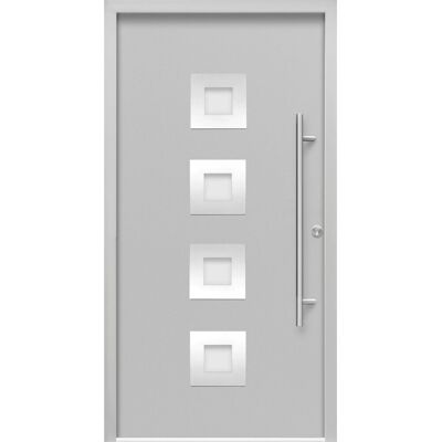 Splendoor Thermospace Haustür Thermospace Wien Prime 100 cm x 210 cm Grau Anschlag R Splendoor Thermospace Haustür Thermospace Wien Prime 100 cm x 210 cm Grau Anschlag R