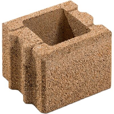 Diephaus Mauer Canta Halbstein Sandstein 25 x 25 x 20 cm Diephaus Mauer Canta Halbstein Sandstein 25 x 25 x 20 cm