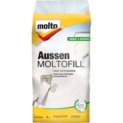 Molto Außen Moltofill Außen-Spachtelpulver 5 kg Molto Außen Moltofill Außen-Spachtelpulver 5 kg