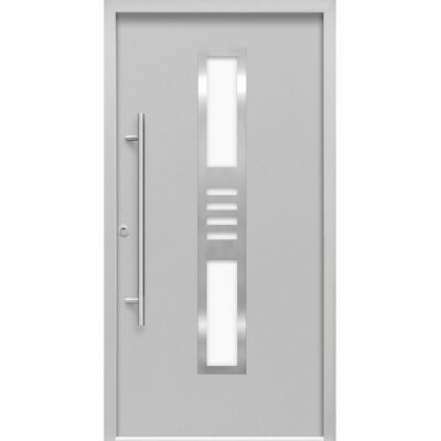 Splendoor Thermospace Sicherheits-Haustür Thermospace Köln Prime RC2 Komfort Grau 100 x 210 cm L Splendoor Thermospace Sicherheits-Haustür Thermospace Köln Prime RC2 Komfort Grau 100 x 210 cm L