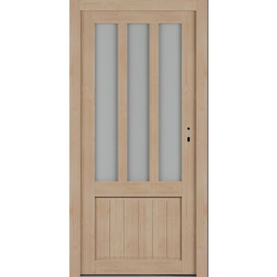 Roro Nebeneingangstür OHE 1001 Fichte 5FA 98 cm x 198 cm DIN R Roro Nebeneingangstür OHE 1001 Fichte 5FA 98 cm x 198 cm DIN R