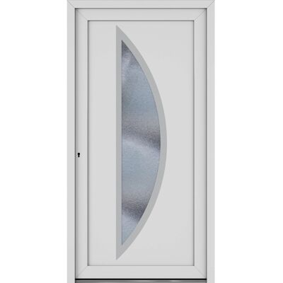 Roro Haustür OKE 1104 Kunststoff Weiß 110 cm x 210 cm DIN L Roro Haustür OKE 1104 Kunststoff Weiß 110 cm x 210 cm DIN L