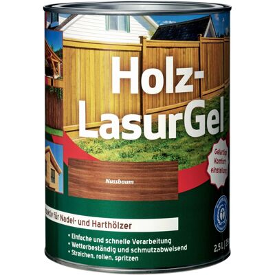 Holz-LasurGel Palisander 2,5 l Holz-LasurGel Palisander 2,5 l
