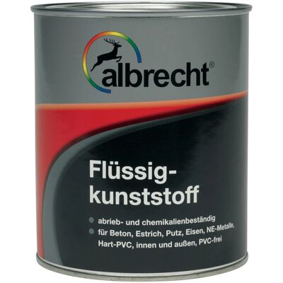 Albrecht Flüssigkunststoff Silbergrau Seidenglänzend 750 ml Albrecht Flüssigkunststoff Silbergrau Seidenglänzend 750 ml