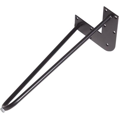 Dieda Bankgestell Hairpin Schwarz 180 mm x 420 mm Dieda Bankgestell Hairpin Schwarz 180 mm x 420 mm