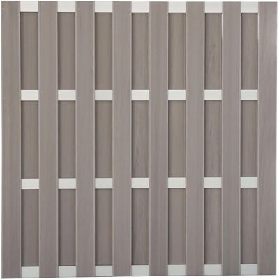 GroJa Fertigzaun Quadratisch Bi-Color Sand 180 cm x 180 cm GroJa Fertigzaun Quadratisch Bi-Color Sand 180 cm x 180 cm