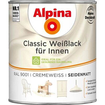 ALPINA Classic Weißlack für Innen - Lack ALPINA Classic Weißlack für Innen - Lack