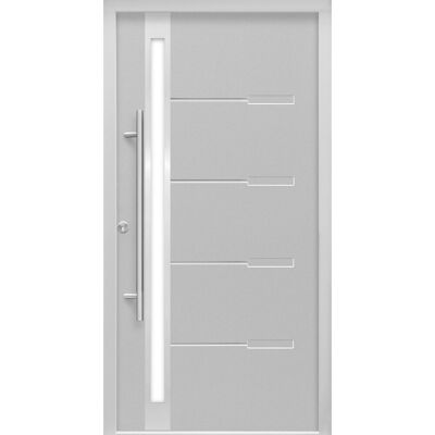 Splendoor Thermospace Haustür Thermospace Neapel Prime 110 cm x 210 cm Grau Anschlag L Splendoor Thermospace Haustür Thermospace Neapel Prime 110 cm x 210 cm Grau Anschlag L