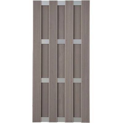 GroJa Fertigzaun Hochkant Bi-Color Sand 84,3 cm x 180 cm GroJa Fertigzaun Hochkant Bi-Color Sand 84,3 cm x 180 cm