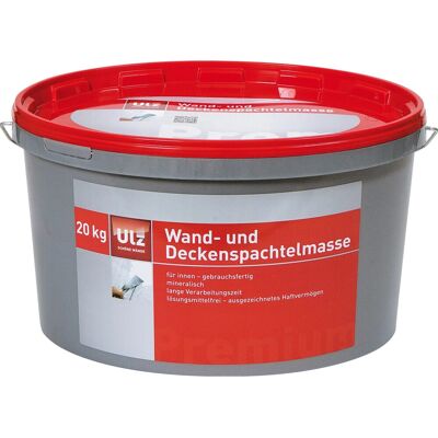 Ulz Schöne Wände Ulz Wand- und Deckenspachtelmasse Weiß 20 kg Ulz Schöne Wände Ulz Wand- und Deckenspachtelmasse Weiß 20 kg