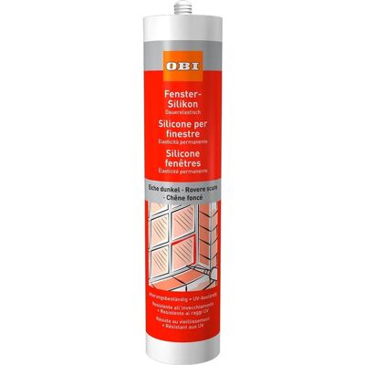 OBI Fenster-Silikon Eiche Dunkel 310 ml OBI Fenster-Silikon Eiche Dunkel 310 ml
