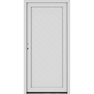 Roro Nebeneingangstür OKE 1153 Kunststoff 5FA Weiß 98 cm x 198 cm DIN L Roro Nebeneingangstür OKE 1153 Kunststoff 5FA Weiß 98 cm x 198 cm DIN L