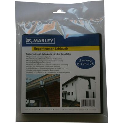 Marley Regenwasserschlauch DN 75 - DN 125 Schwarz 5 m Marley Regenwasserschlauch DN 75 - DN 125 Schwarz 5 m