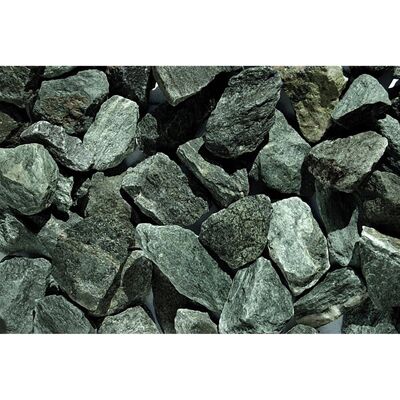 Scherf Grünschieferbruch Glitzer-Grün 25 mm - 50 mm 25 kg PE-Sack Scherf Grünschieferbruch Glitzer-Grün 25 mm - 50 mm 25 kg PE-Sack