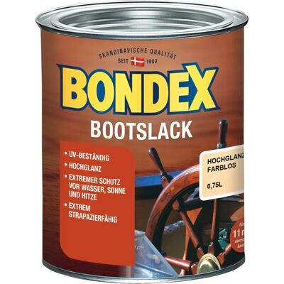 BONDEX Bootslack - UV-beständig, Wasserfest, Hochglanz BONDEX Bootslack - UV-beständig, Wasserfest, Hochglanz