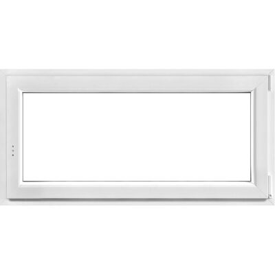 Kunststofffenster Weiß Plus Uw-0,9/W 3-fach Verglasung 100x60 cm B/H Rechts Kunststofffenster Weiß Plus Uw-0,9/W 3-fach Verglasung 100x60 cm B/H Rechts
