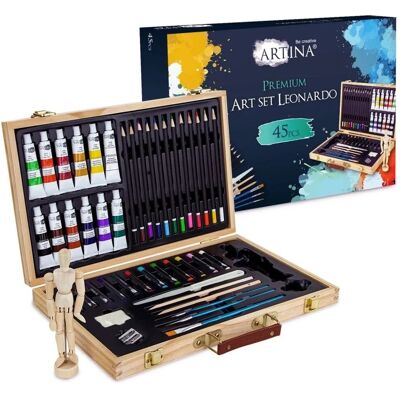 Artina Leonardo Malset für Acrylmalerei 45tlg Artina Leonardo Malset für Acrylmalerei 45tlg