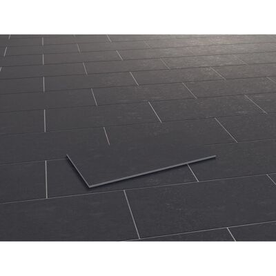 UNITED TILE UND MOSAIC Bodenfliese Feinsteinzeug Feng anthrazit Glasiert Matt 60 cm x 30 cm UNITED TILE UND MOSAIC Bodenfliese Feinsteinzeug Feng anthrazit Glasiert Matt 60 cm x 30 cm