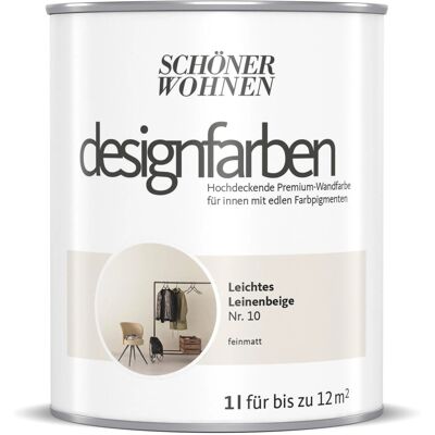Schöner Wohnen Designfarben Leichtes Leinenbeige 1 l Schöner Wohnen Designfarben Leichtes Leinenbeige 1 l