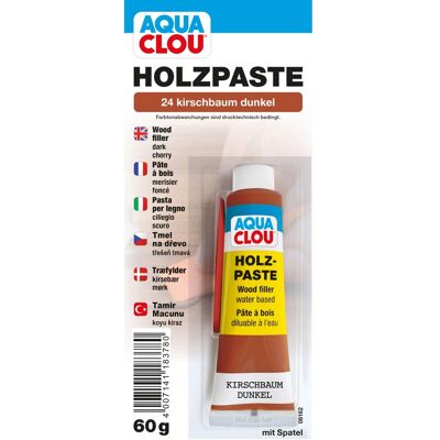 Clou Holzpaste wasserverdünnbar Kirschbaum Dunkel 60 g Clou Holzpaste wasserverdünnbar Kirschbaum Dunkel 60 g