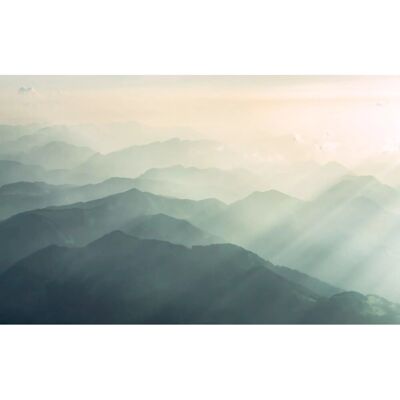 KOMAR Deutsche Marke Hazy Hills Wandbild - Bunt KOMAR Deutsche Marke Hazy Hills Wandbild - Bunt