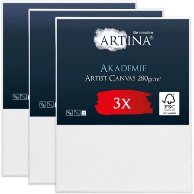 Artina Akademie Keilrahmen 80x100cm FSC 3tlg Artina Akademie Keilrahmen 80x100cm FSC 3tlg