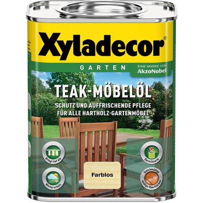 Xyladecor Teak-Möbelöl Transparent 750 ml Xyladecor Teak-Möbelöl Transparent 750 ml