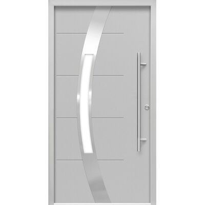 Splendoor Thermospace Haustür Thermospace Prag Prime 100 cm x 210 cm Grau Anschlag R Splendoor Thermospace Haustür Thermospace Prag Prime 100 cm x 210 cm Grau Anschlag R
