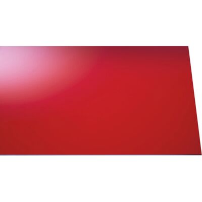 Gutta Acryl Platte Eben 3 mm Glatt Rot 1250 mm x 500 mm Gutta Acryl Platte Eben 3 mm Glatt Rot 1250 mm x 500 mm