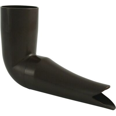 MARLEY Regenspeier - DN 53 - 200mm - braun - Rain Spout MARLEY Regenspeier - DN 53 - 200mm - braun - Rain Spout